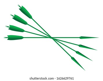 A Stypical Silhouette Of The Type Of Arrow As Used By Robin Hood