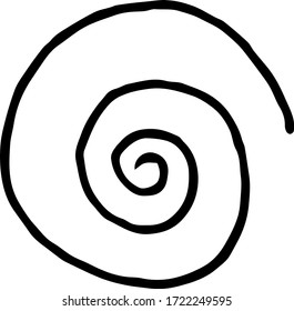 Styral. Element for filling backgrounds. Color flat color illustration. Cartoon isolated on a white background.