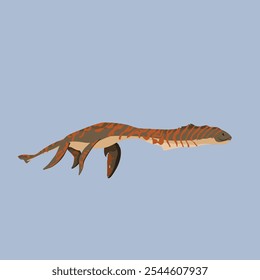 Styxosaurus Dinosaur Carnivore Long-necked, sleek body, lives in deep seas