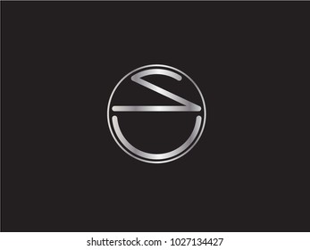 SU circle Shape Letter Design
