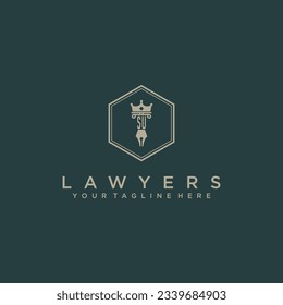 SU initials design modern legal attorney law firm lawyer advocate consultancy business logo vector