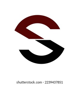 su letter vector logo initial. sn letter vector logo initial