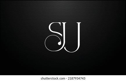 SU, US Abstract Letters Logo Monogram.