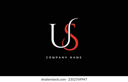 SU, US Abstract Letters Logo Monogram