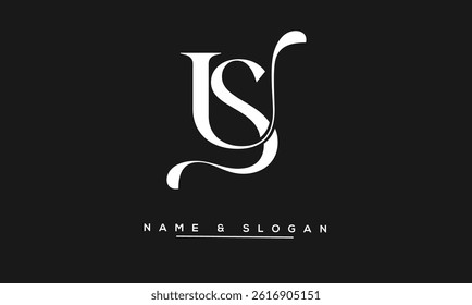 SU, US Abstract Letters Logo Monogram