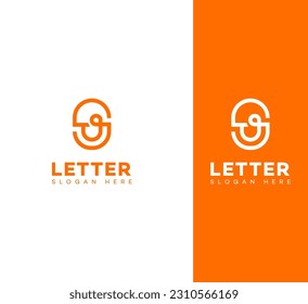 su, us letter modern branding logo