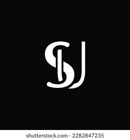 SU, US, U, S initial Letter logo design for startup company