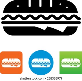 Sub sandwich icon