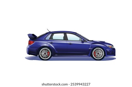 Subaru WRX Sti 2011 Azul