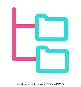 Subfolder Icon Two Tone Color