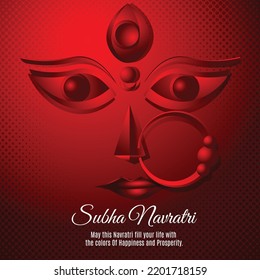 subh navratri special Banner use for wishes people   