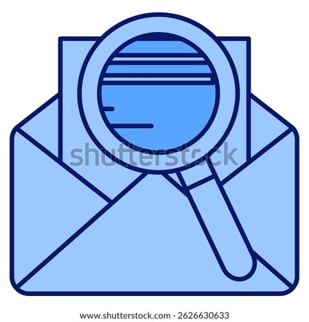 Subject icon represented by Subject symbol Blue style.