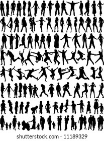 Subject People Silhouettes - Big Collection