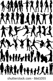 Subject People Silhouettes - Big Collection