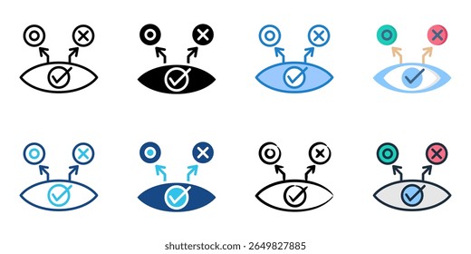 Subjective icon set multiple style collection 
