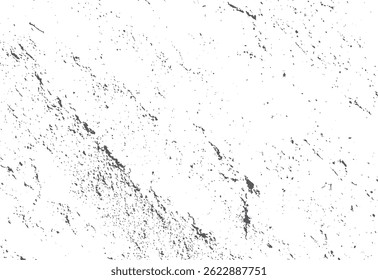 Sublet urban grunge texture vector. Grunge distressed overlay texture. Black crack and dust isolated on white background.	