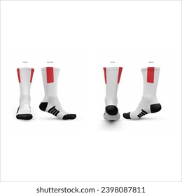 sublimated print Colorful socks on white background all sports baseball softball volleyball football soccer basketball icehockey cheerleading netball lacrosse track and field cricket hockey authletic