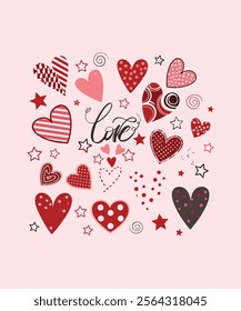 Sublimation Design, Valentine's Day. Romantic Valentine's Day Sublimation Design – Heartwarming Eps for Love-Themed Creations