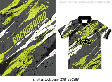 sublimación jersey grifo abstracto tigre franjas de fondo moderno baloncesto deportivo fútbol, paintball, motocross patrón extremo diseño vectorial