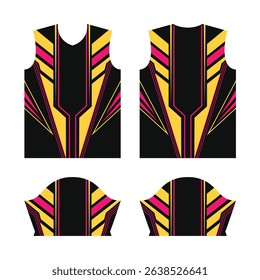 sublimation Jersey design abstract for t-shirt sport football, soccer, racing, esports, running