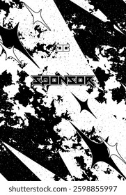 Sublimation jersey design background vector, Outdoor sport t-shirt textile pattern fabric, Soccer futsal football bowling running motorsport racing cycling workout exercise uniform.