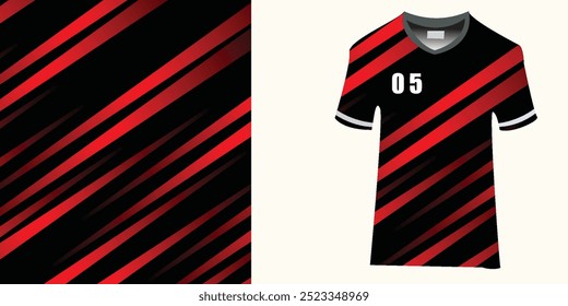 sublimação jersey design grunge escova vermelho meio-tom preto esportivo moderno corrida abstrata horror stripe motorsport adesivo livery jogo esport moderno