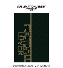 Design de camisa de sublimação para futebol, esportes e esportes 