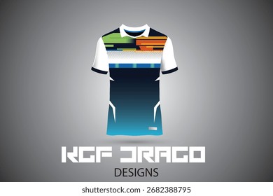 Diseños y maquetas de jersey de sublimación