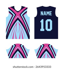 sublimation jersey, template for extreme sports background, racing jersey design, soccer, volleyball, cycling