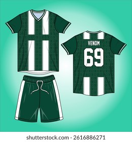 sublimation jersey vector image design
