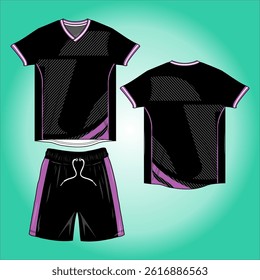 sublimation jersey vector image design
