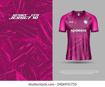 Sublimation printing jersey abstract texture background design for tshirt soccer, racing, extreme sports team.