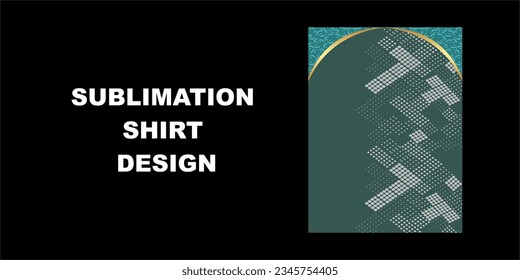 sublimation shirt design abstract background full printed jersey design 
