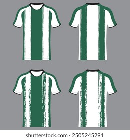 Sublimation soccer jersey.baseball jersey design in forest green and white color.sport jersey.