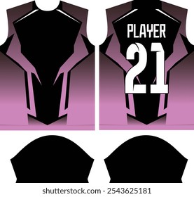 
Modelo de design de camisa de esportes de sublimação personalizada, Terno Spott, desgaste de esportes, uniforme de esporte