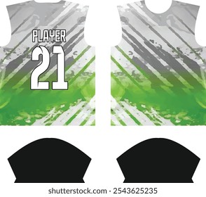 
Modelo de design de camisa de esportes de sublimação personalizada, Terno Spott, desgaste de esportes, uniforme de esporte