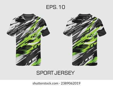 Sublimation t-shirt design jersey illustration vector grunge geometric pattern premium amazing vector collection