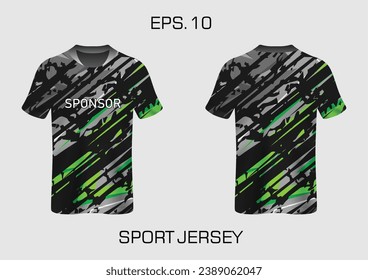 Sublimation t-shirt design jersey illustration vector grunge geometric pattern premium amazing vector collection