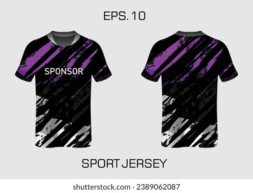 Sublimation t-shirt design jersey illustration vector grunge geometric pattern premium amazing vector collection