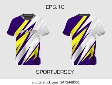  Sublimation t-shirt design jersey vector geometric pattern with striped style premium vector collection