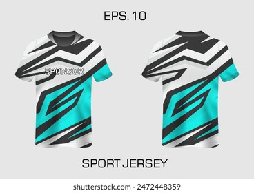  Sublimation t-shirt design jersey vector geometric pattern with striped style premium vector collection