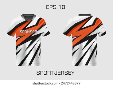  Sublimation t-shirt design jersey vector geometric pattern with striped style premium vector collection