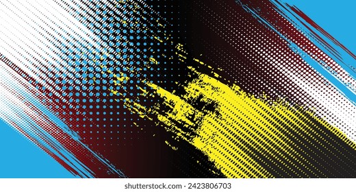 Sublimation t-shirt design vector brush grunge splash background, sporty techno element wallpaper, pink navy blue color combination, shirt sportswear