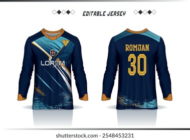 sublime, vista, en blanco, aislado, frente, camiseta, geométrico, colorido, sublimación, maqueta, fitness, desgaste, club, kit, ropa deportiva, fondo abstracto, moderno, ropa, jugador