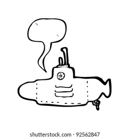 caricatura submarina