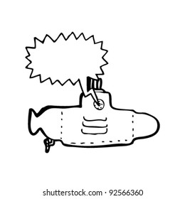 submarine cartoon