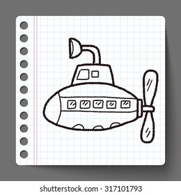 Submarine doodle
