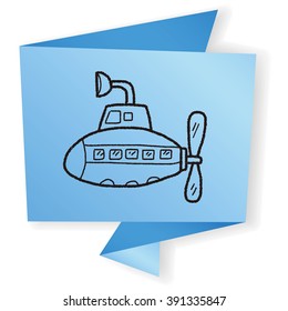 Submarine doodle