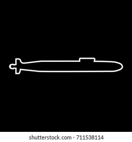 Submarine icon .