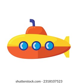 Icono submarino clipart avatar logotipo vectorial aislado